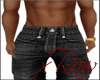 xR| Blk Loose Jeans Men