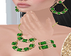 PZ Emerald Jewerly Set