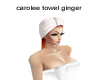 EG carolee towel ginge