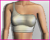 $ One Shoulder Crop Top