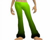 SEXY GREEN & BLACK PANTS