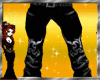 (K)Leather pants (bl)
