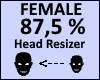 Head Scaler 87,5% Female