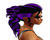 Purple Back Hairstyle