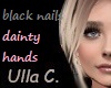 UC black nails