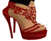 Ladies Red Dress Shoe