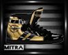 ! Boy Sneakers Gold M