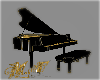 MT~GOLD&BLACK PIANO