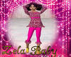 Zela pink leopard jumper