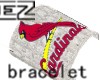 Cardinals Bracelet Right