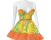 Tangerine Citrus Dress