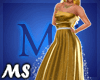 MS Yule Gown Gold