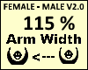 Arm Scaler 115% V2.0