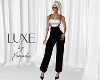 LUXE Pant Fit Blk White