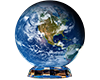 Earth Snow Globe