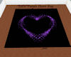 *JWM*Purple Heart Rug