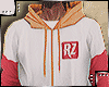 Red - White track suit
