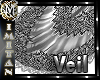 (MI) Silver Long veil