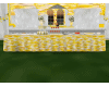 yellow ~n~ white buffet 