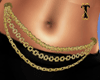 ![T] Hip Chain3 Gold
