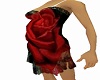 pregant dress rose