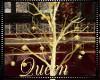 !Q Gold Christmas Tree