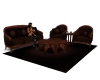 Chocolate Sofa Set