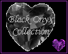Black Gem Onyx Heart  7