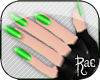 R: Layerable Green Nails