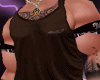 K♛-brown shirt