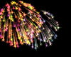 array of fireworks