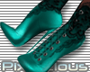 PIX Burly* Heels Teal