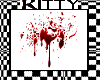 Blood Dripping Sticker