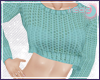 Sky Cropped Sweater