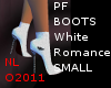 PF SMALL BOOTS WHITE R