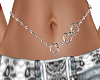3 Hearts Belly Chain