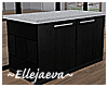 Black Microwave Cabinet 