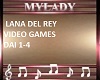 LANA DELREY VIDEO GAMES