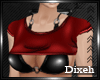 |Dix| Smooth Red Top