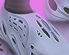 yeezy foams white