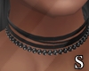 S. Black Choker