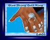 ~Blue Shiny Ball Ring~