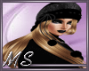 !MS!Winter Hat Blk GoldB