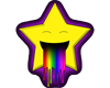 Rainbow Puke Star