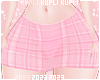 $K Plaid Mini Skirt RLL