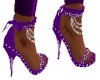 purple disco shoes