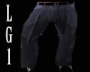 LG1 Pinstripe Gray Pants