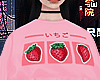 w. Crop Cute Strawberry