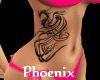 KK Phoenix Side Tattoo F