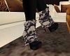 skull warmer boots